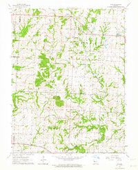 Elm Missouri Historical topographic map, 1:24000 scale, 7.5 X 7.5 Minute, Year 1962