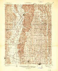 Elmer Missouri Historical topographic map, 1:48000 scale, 15 X 15 Minute, Year 1937
