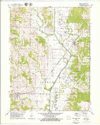 Elmer Missouri Historical topographic map, 1:24000 scale, 7.5 X 7.5 Minute, Year 1979