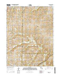 Elmira Missouri Current topographic map, 1:24000 scale, 7.5 X 7.5 Minute, Year 2014