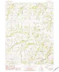 Elmira Missouri Historical topographic map, 1:24000 scale, 7.5 X 7.5 Minute, Year 1984