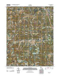 Eolia Missouri Historical topographic map, 1:24000 scale, 7.5 X 7.5 Minute, Year 2012