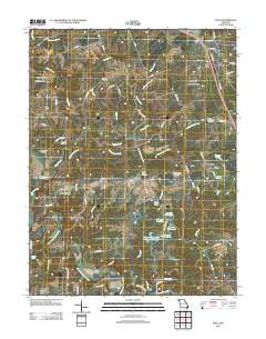 Eolia Missouri Historical topographic map, 1:24000 scale, 7.5 X 7.5 Minute, Year 2012