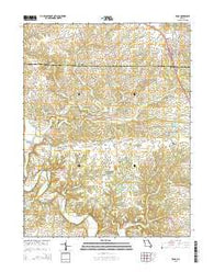 Eolia Missouri Current topographic map, 1:24000 scale, 7.5 X 7.5 Minute, Year 2015