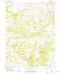 Eolia Missouri Historical topographic map, 1:24000 scale, 7.5 X 7.5 Minute, Year 1975