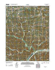 Eugene Missouri Historical topographic map, 1:24000 scale, 7.5 X 7.5 Minute, Year 2011