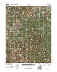 Eunice Missouri Historical topographic map, 1:24000 scale, 7.5 X 7.5 Minute, Year 2011