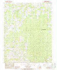 Eunice Missouri Historical topographic map, 1:24000 scale, 7.5 X 7.5 Minute, Year 1987