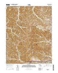 Eureka Missouri Current topographic map, 1:24000 scale, 7.5 X 7.5 Minute, Year 2015