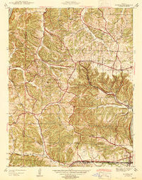 Eureka Missouri Historical topographic map, 1:24000 scale, 7.5 X 7.5 Minute, Year 1944