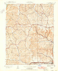 Eureka Missouri Historical topographic map, 1:24000 scale, 7.5 X 7.5 Minute, Year 1944