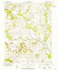 Everett Missouri Historical topographic map, 1:24000 scale, 7.5 X 7.5 Minute, Year 1953