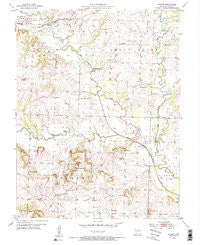 Everett Missouri Historical topographic map, 1:24000 scale, 7.5 X 7.5 Minute, Year 1953