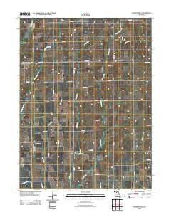 Eversonville Missouri Historical topographic map, 1:24000 scale, 7.5 X 7.5 Minute, Year 2012