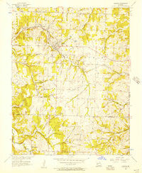 Everton Missouri Historical topographic map, 1:24000 scale, 7.5 X 7.5 Minute, Year 1956