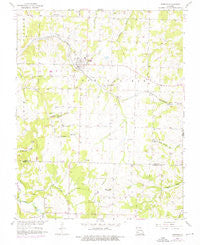 Everton Missouri Historical topographic map, 1:24000 scale, 7.5 X 7.5 Minute, Year 1956