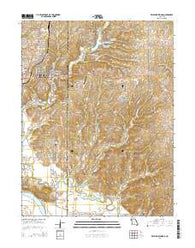 Excelsior Springs Missouri Current topographic map, 1:24000 scale, 7.5 X 7.5 Minute, Year 2014