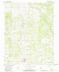 Fair Play Missouri Historical topographic map, 1:24000 scale, 7.5 X 7.5 Minute, Year 1956