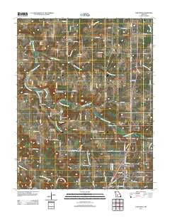 Fair Grove Missouri Historical topographic map, 1:24000 scale, 7.5 X 7.5 Minute, Year 2011