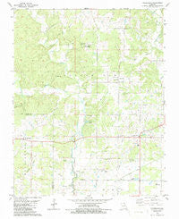 Fairdealing Missouri Historical topographic map, 1:24000 scale, 7.5 X 7.5 Minute, Year 1979