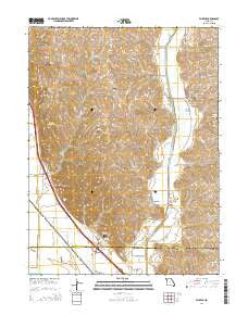 Fairfax Missouri Current topographic map, 1:24000 scale, 7.5 X 7.5 Minute, Year 2014