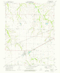 Farber Missouri Historical topographic map, 1:24000 scale, 7.5 X 7.5 Minute, Year 1973
