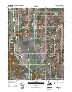 Farmersville Missouri Historical topographic map, 1:24000 scale, 7.5 X 7.5 Minute, Year 2012