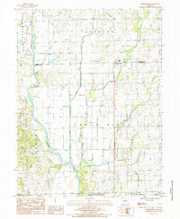Farmersville Missouri Historical topographic map, 1:24000 scale, 7.5 X 7.5 Minute, Year 1984