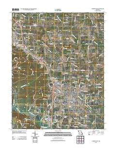 Farmington Missouri Historical topographic map, 1:24000 scale, 7.5 X 7.5 Minute, Year 2011