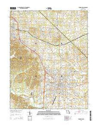 Farmington Missouri Current topographic map, 1:24000 scale, 7.5 X 7.5 Minute, Year 2015