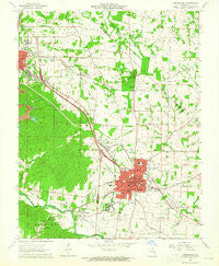 Farmington Missouri Historical topographic map, 1:24000 scale, 7.5 X 7.5 Minute, Year 1964