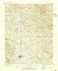 Farmington Missouri Historical topographic map, 1:62500 scale, 15 X 15 Minute, Year 1904