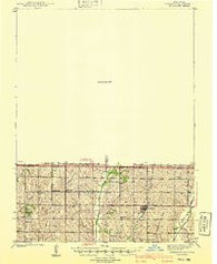 Farragut Iowa Historical topographic map, 1:62500 scale, 15 X 15 Minute, Year 1940