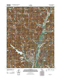 Fayette Missouri Historical topographic map, 1:24000 scale, 7.5 X 7.5 Minute, Year 2012