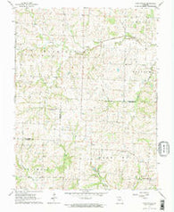 Fayetteville Missouri Historical topographic map, 1:24000 scale, 7.5 X 7.5 Minute, Year 1963