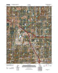 Ferrelview Missouri Historical topographic map, 1:24000 scale, 7.5 X 7.5 Minute, Year 2012