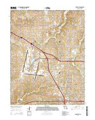 Ferrelview Missouri Current topographic map, 1:24000 scale, 7.5 X 7.5 Minute, Year 2015