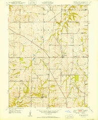 Ferrelview Missouri Historical topographic map, 1:24000 scale, 7.5 X 7.5 Minute, Year 1950