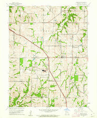Ferrelview Missouri Historical topographic map, 1:24000 scale, 7.5 X 7.5 Minute, Year 1961