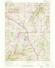 Ferrelview Missouri Historical topographic map, 1:24000 scale, 7.5 X 7.5 Minute, Year 1961