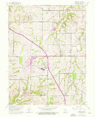 Ferrelview Missouri Historical topographic map, 1:24000 scale, 7.5 X 7.5 Minute, Year 1961