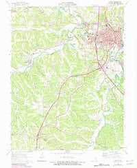 Festus Missouri Historical topographic map, 1:24000 scale, 7.5 X 7.5 Minute, Year 1964