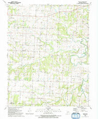 Filley Missouri Historical topographic map, 1:24000 scale, 7.5 X 7.5 Minute, Year 1991