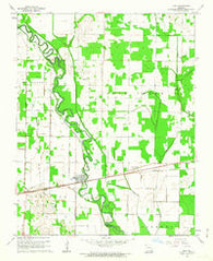 Fisk Missouri Historical topographic map, 1:24000 scale, 7.5 X 7.5 Minute, Year 1962