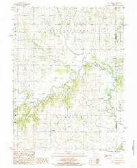 Flat Creek Missouri Historical topographic map, 1:24000 scale, 7.5 X 7.5 Minute, Year 1984