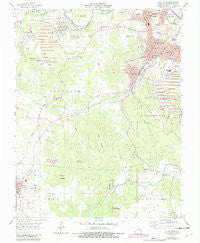 Flat River Missouri Historical topographic map, 1:24000 scale, 7.5 X 7.5 Minute, Year 1958