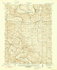 Fletcher Missouri Historical topographic map, 1:24000 scale, 7.5 X 7.5 Minute, Year 1937