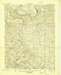 Fletcher Missouri Historical topographic map, 1:24000 scale, 7.5 X 7.5 Minute, Year 1938