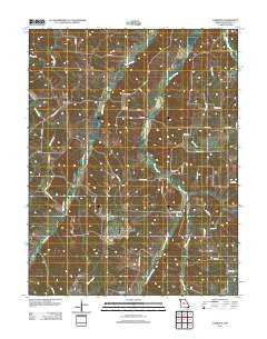Florence Missouri Historical topographic map, 1:24000 scale, 7.5 X 7.5 Minute, Year 2011