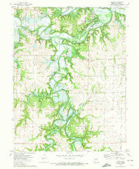 Florida Missouri Historical topographic map, 1:24000 scale, 7.5 X 7.5 Minute, Year 1972